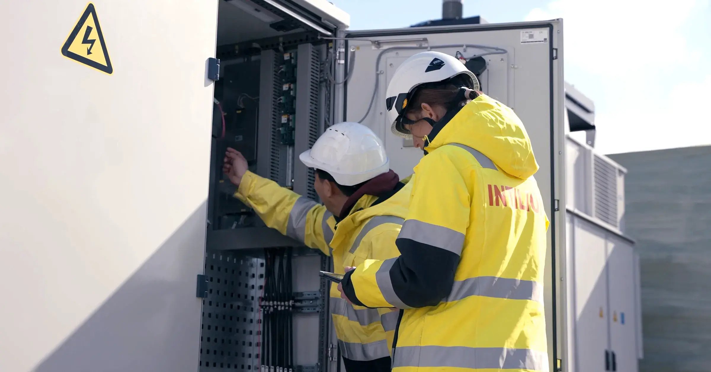 Installation eines Batteriegroßspeichers durch INTILION