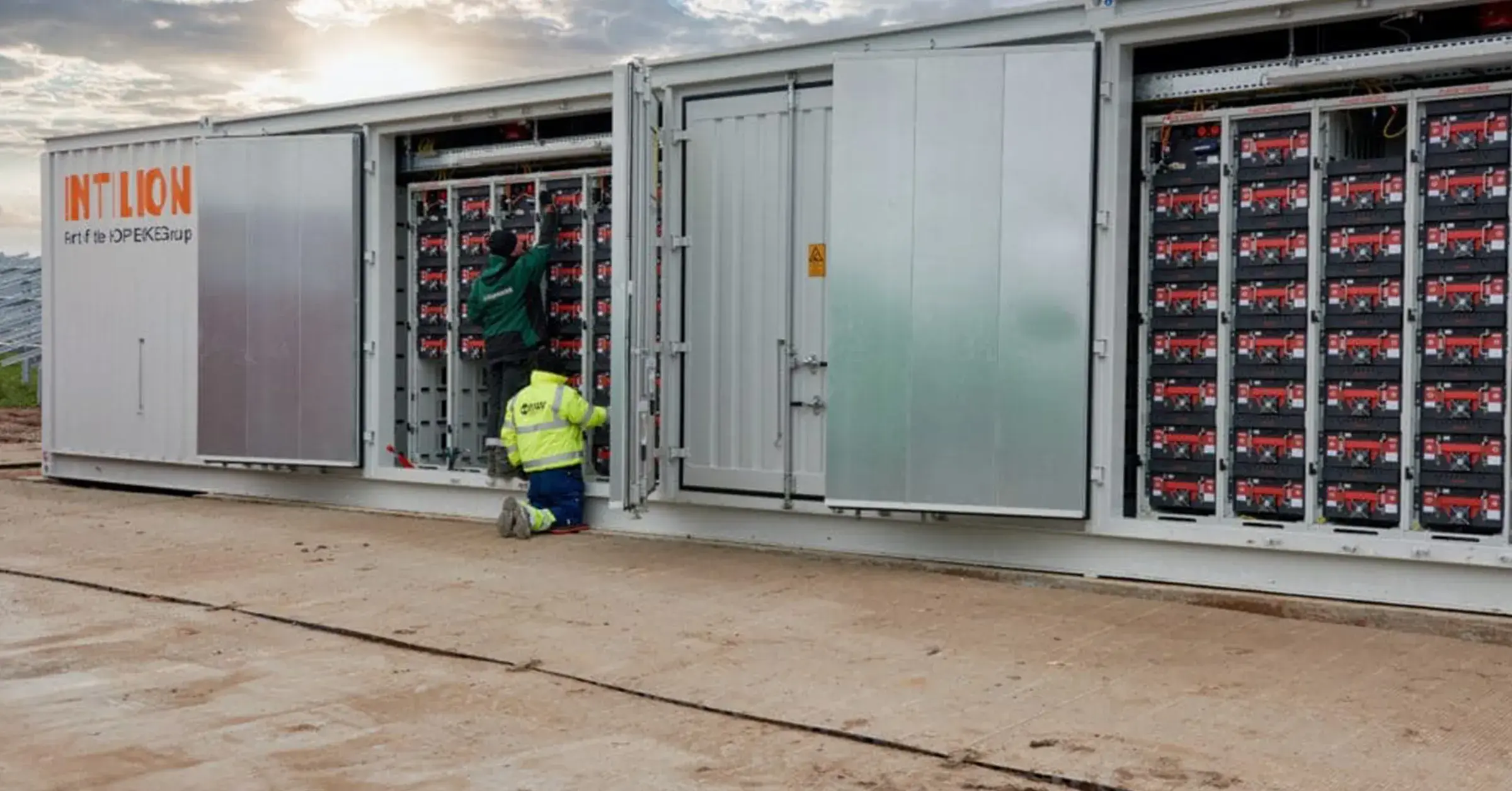 INTILION nimmt Speicher im Solarpark Reckertshausen in Betrieb