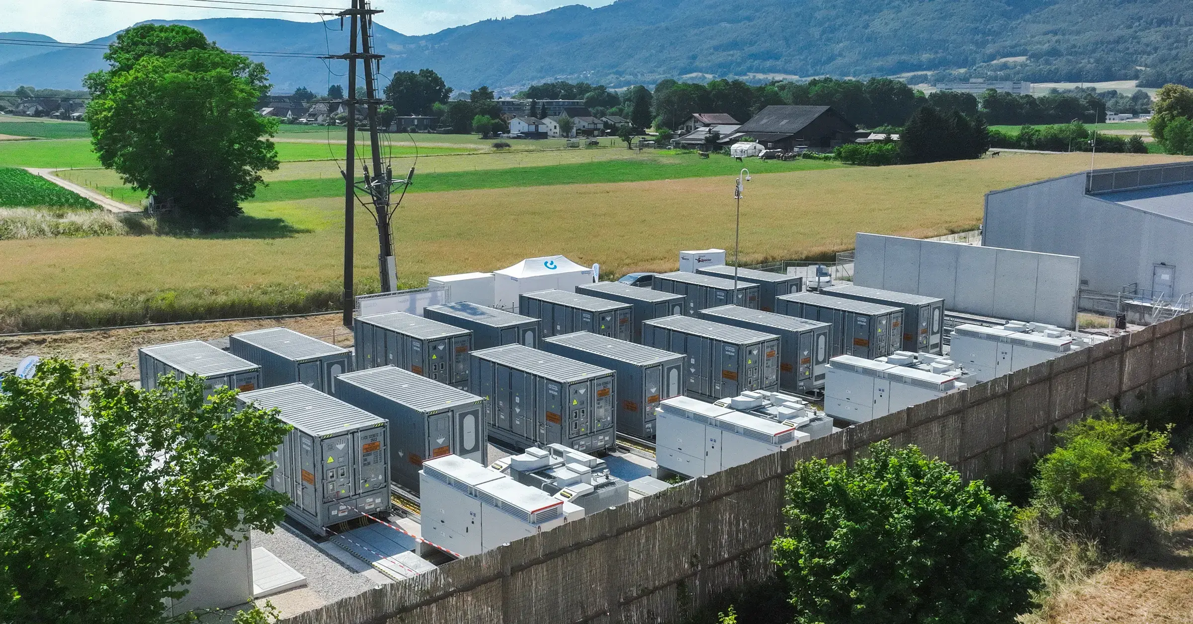 65 MWh Großbatteriespeicher in Kappel in Betrieb: Projekterweiterung auf 80 MWh angelaufen